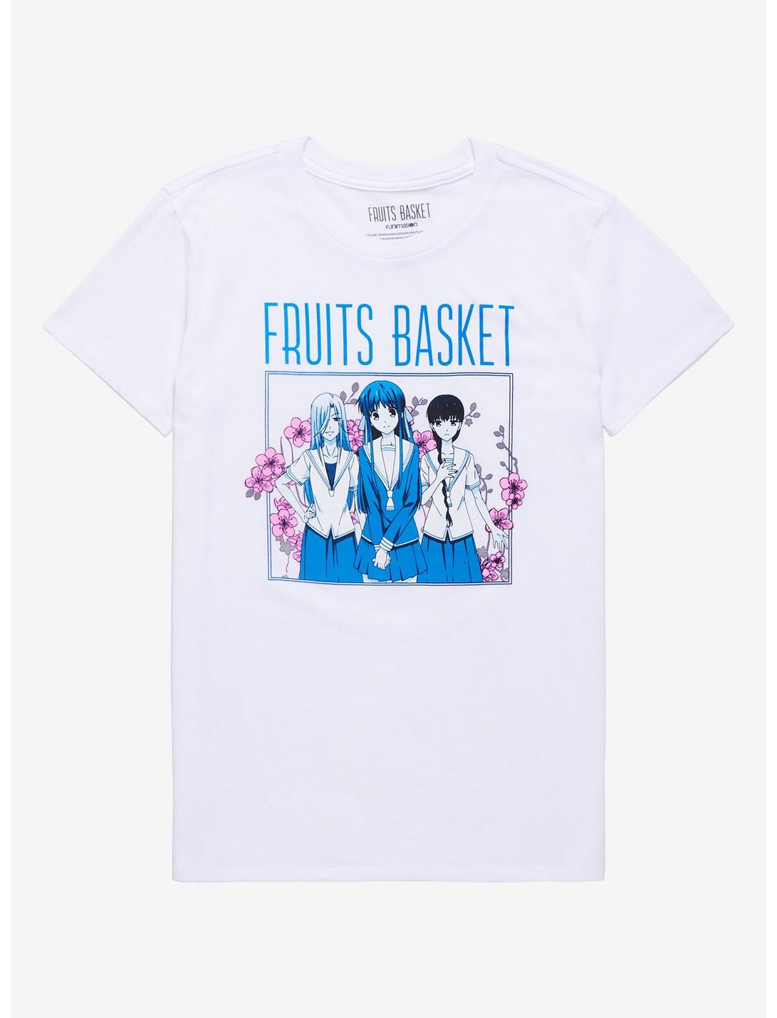 Fruits Basket Friend Trio Girls T-Shirt, MULTI, hi-res