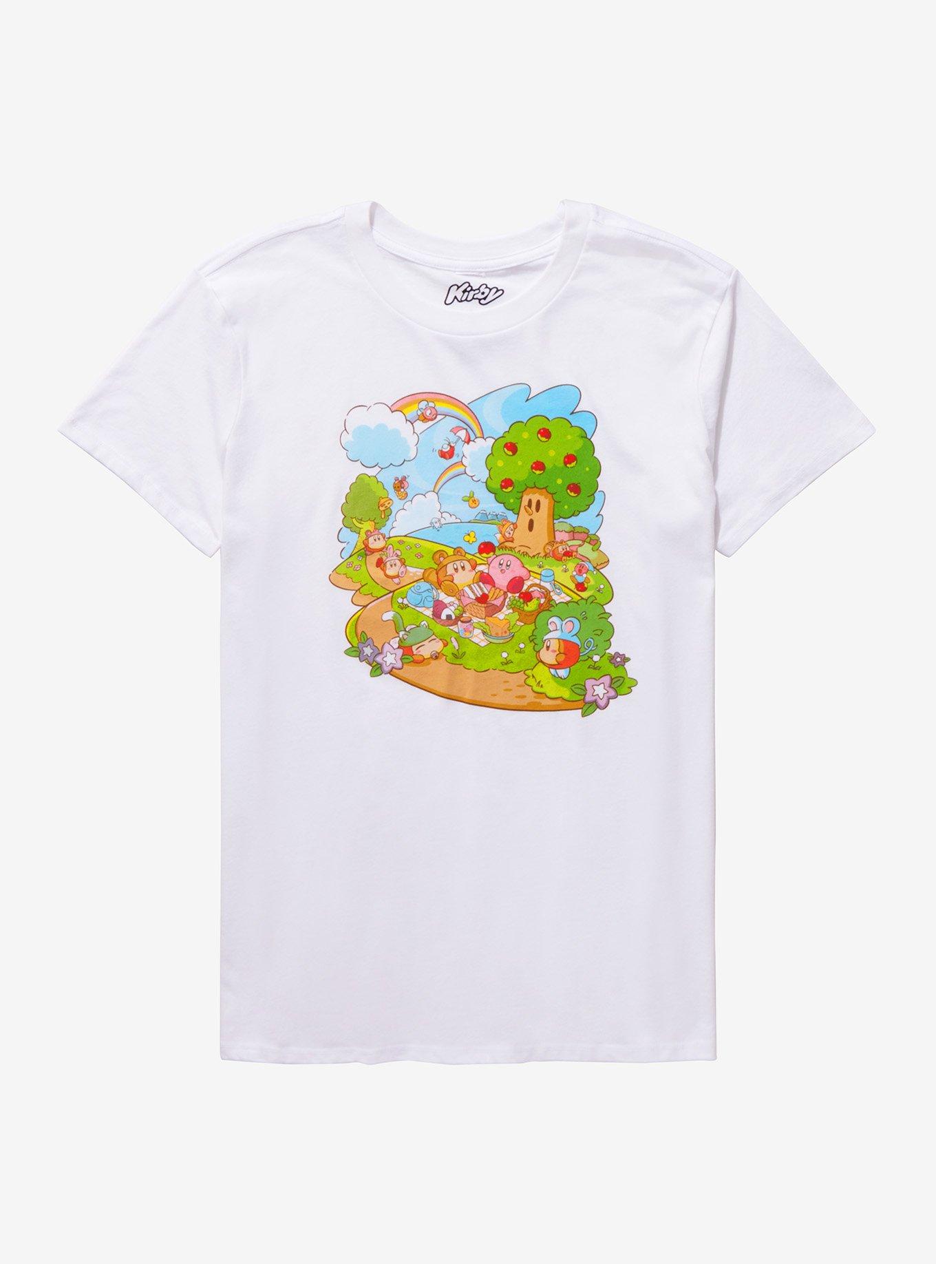 Kirby Waddle Dee Picnic Girls T-Shirt, MULTI, hi-res