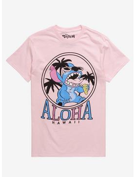 Disney Lilo & Stitch Aloha Boyfriend Fit Girls T-Shirt, , hi-res