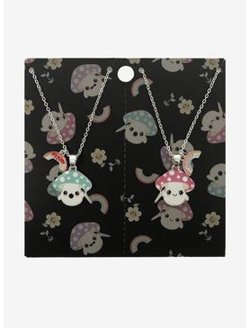 Mushrooms With Weapons Best Friend Necklace Set, , hi-res