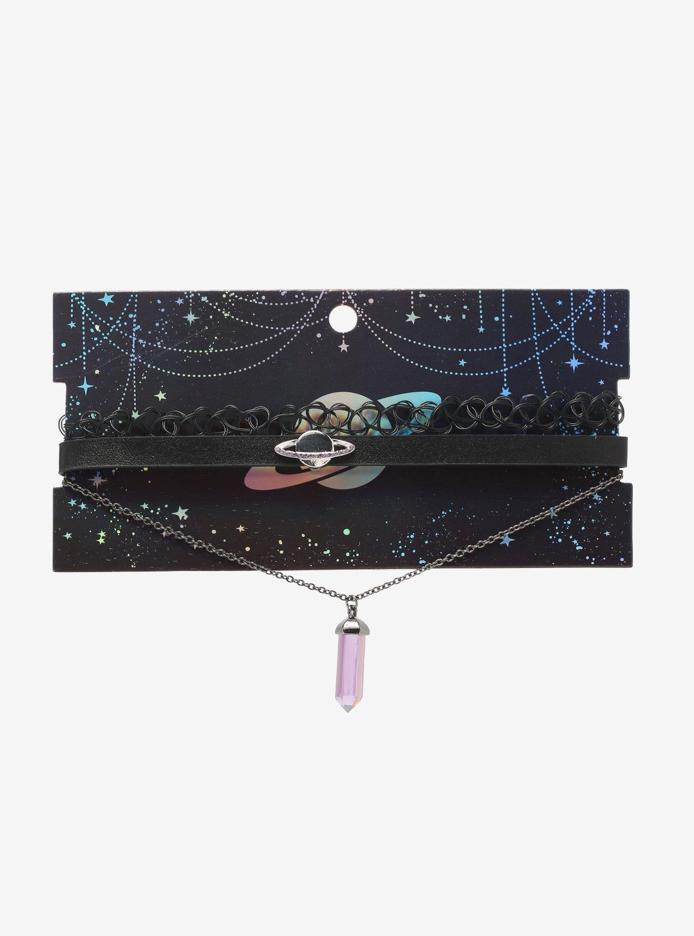 Planet Crystal Necklace Set, , hi-res