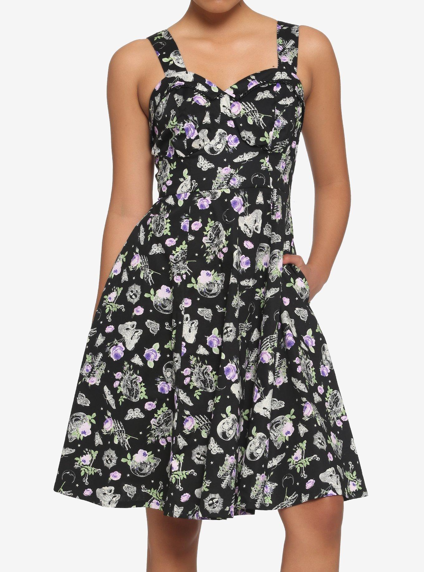 Anatomy Floral Retro Dress Hot Topic