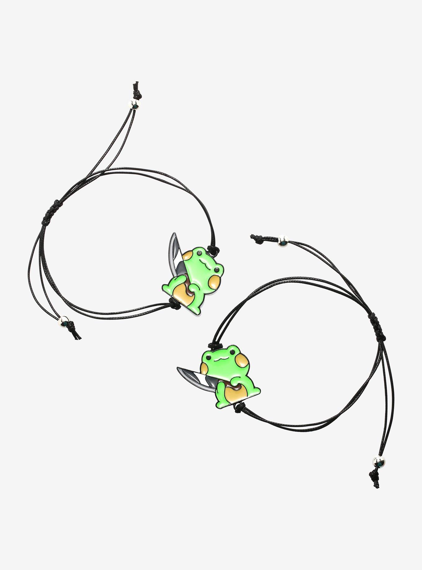 Frogs With Knives Best Friend Cord Bracelet Set, , hi-res