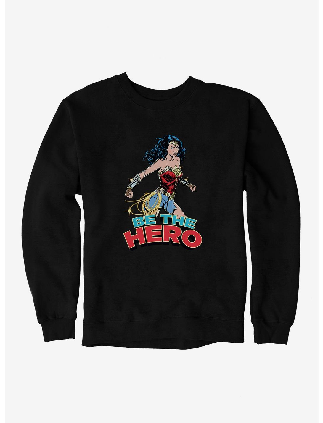 DC Comics Wonder Woman 1984 Be The Hero Sweatshirt, BLACK, hi-res