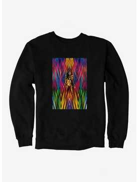DC Comics Wonder Woman 1984 Multicolor Poster Sweatshirt, , hi-res