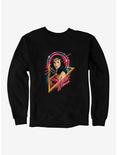 DC Comics Wonder Woman 1984 Retro Art Portait Sweatshirt, BLACK, hi-res