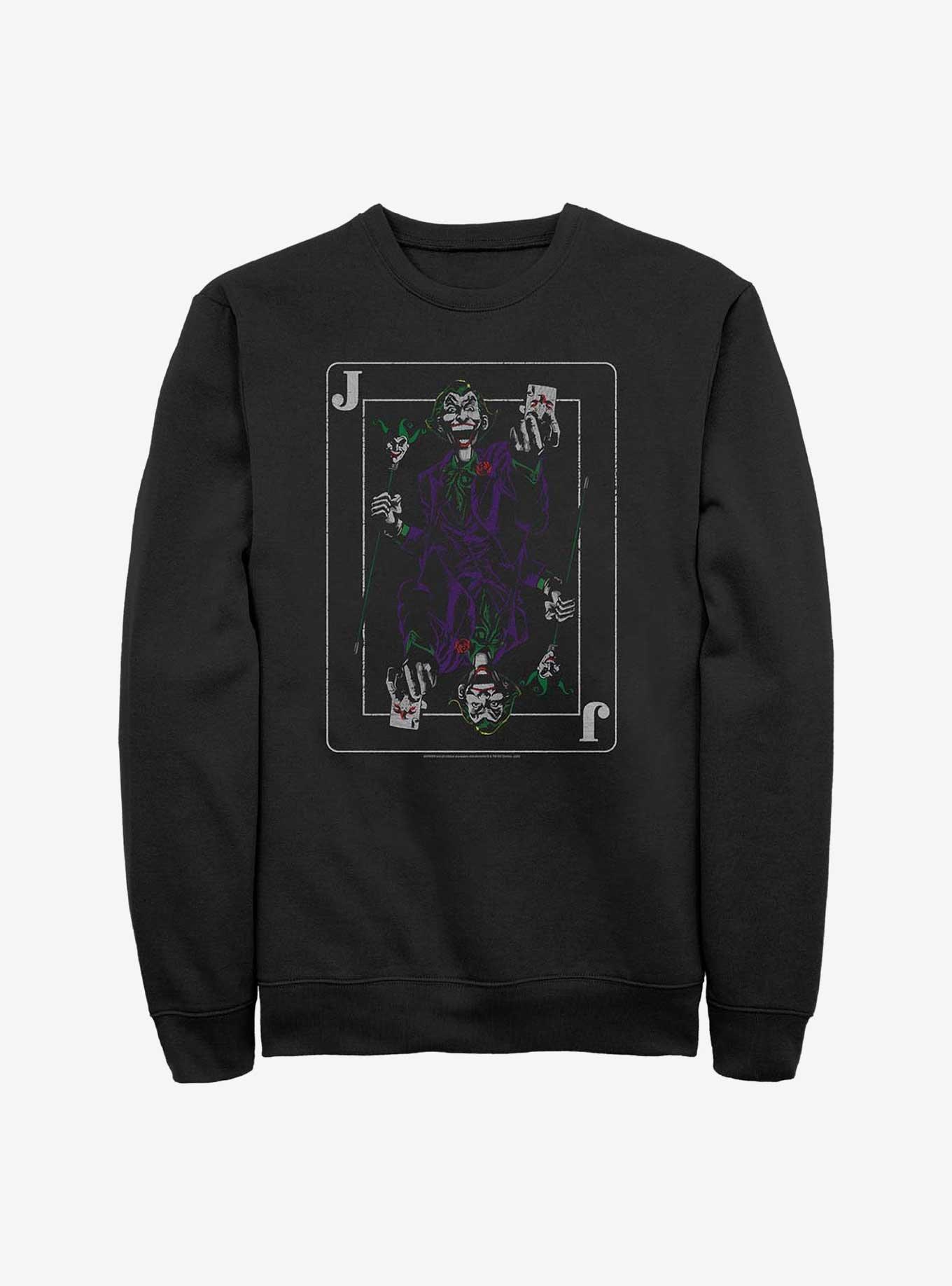 DC Comics Batman Joker's Wild Sweatshirt, , hi-res