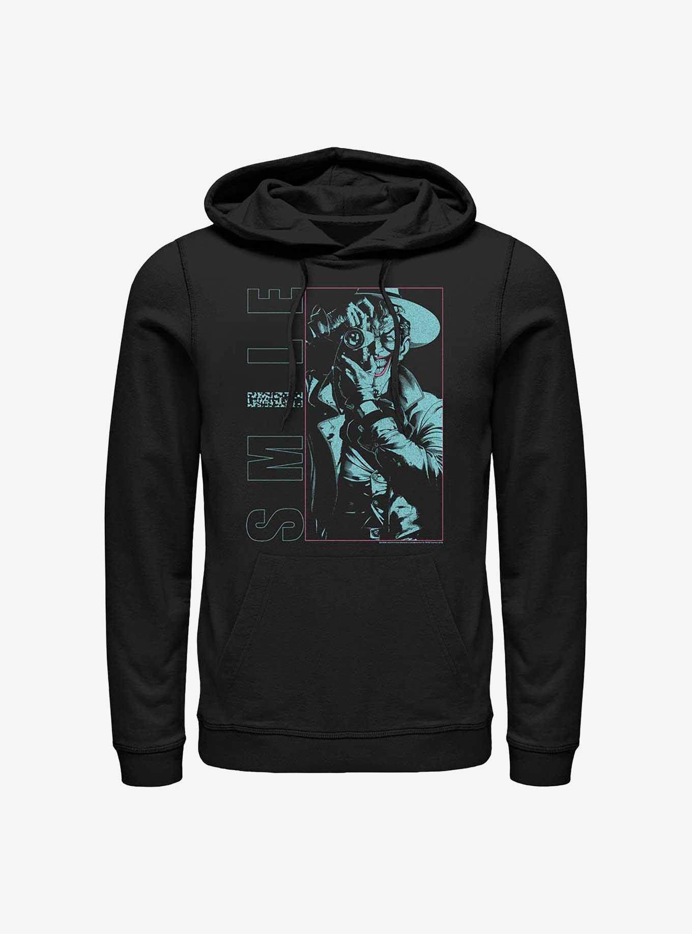 DC Comics Batman Smile Joker Hoodie, , hi-res