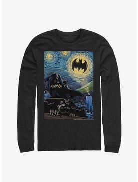 DC Comics Batman Over Starry Gotham Long-Sleeve T-Shirt, , hi-res