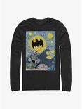 DC Comics Batman Starry Gotham Long-Sleeve T-Shirt, BLACK, hi-res
