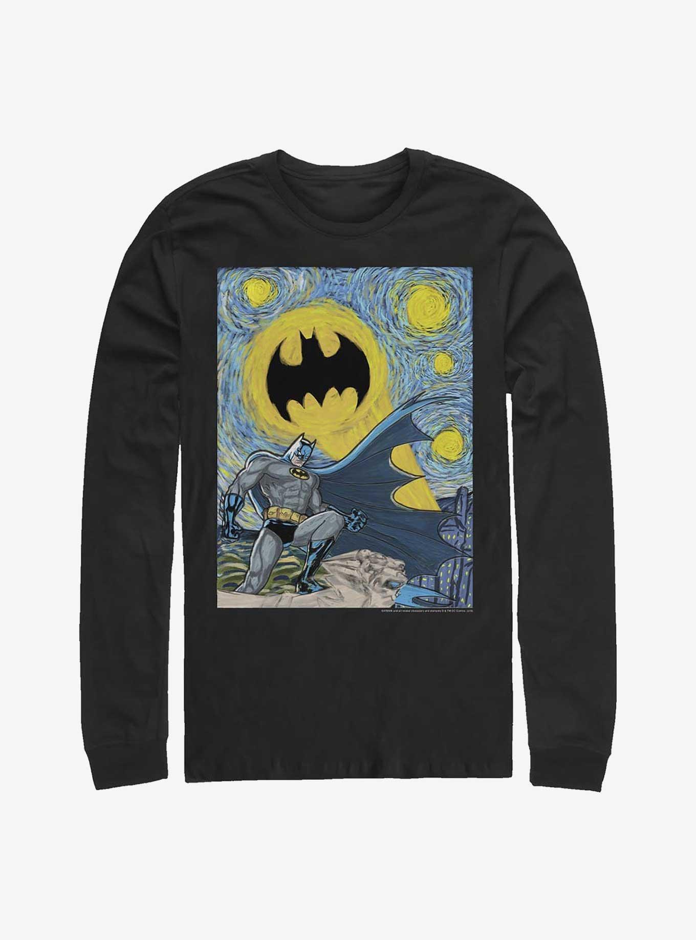 DC Comics Batman Starry Gotham Long-Sleeve T-Shirt, , hi-res
