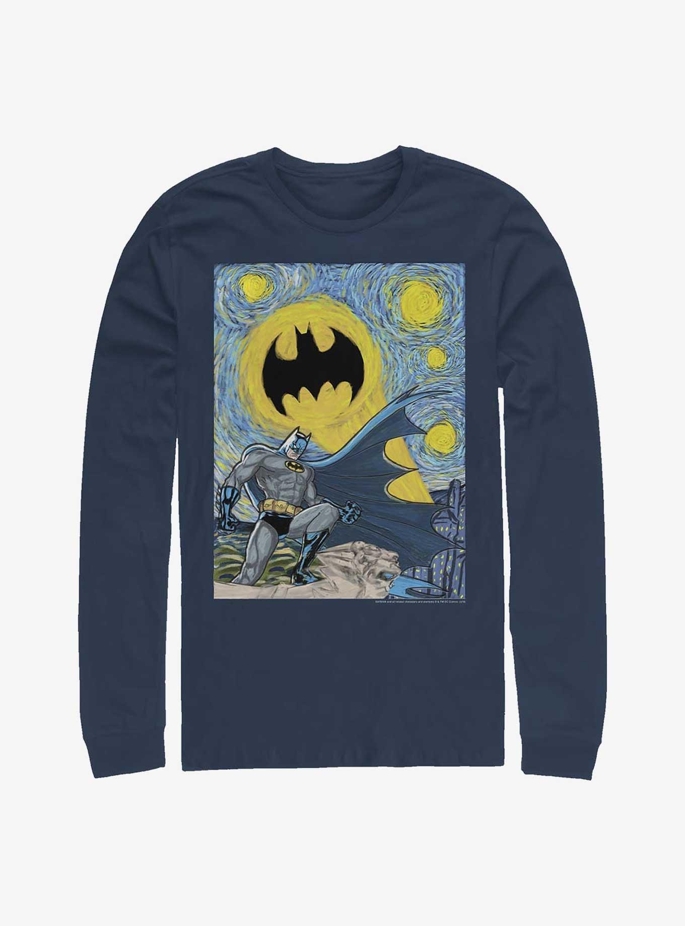 DC Comics Batman Starry Gotham Long-Sleeve T-Shirt