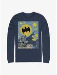 DC Comics Batman Starry Gotham Long-Sleeve T-Shirt, NAVY, hi-res