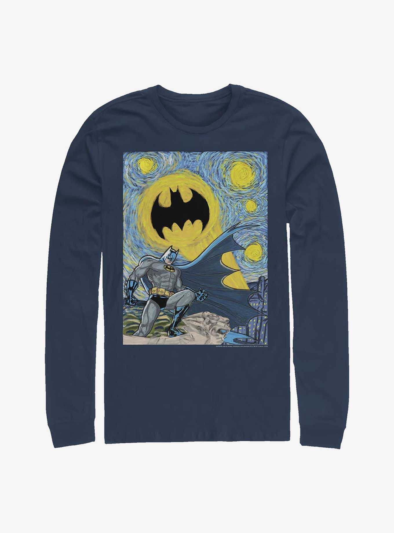 DC Comics Batman Starry Gotham Long-Sleeve T-Shirt, , hi-res
