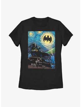 DC Comics Batman Over Starry Gotham Womens T-Shirt, , hi-res