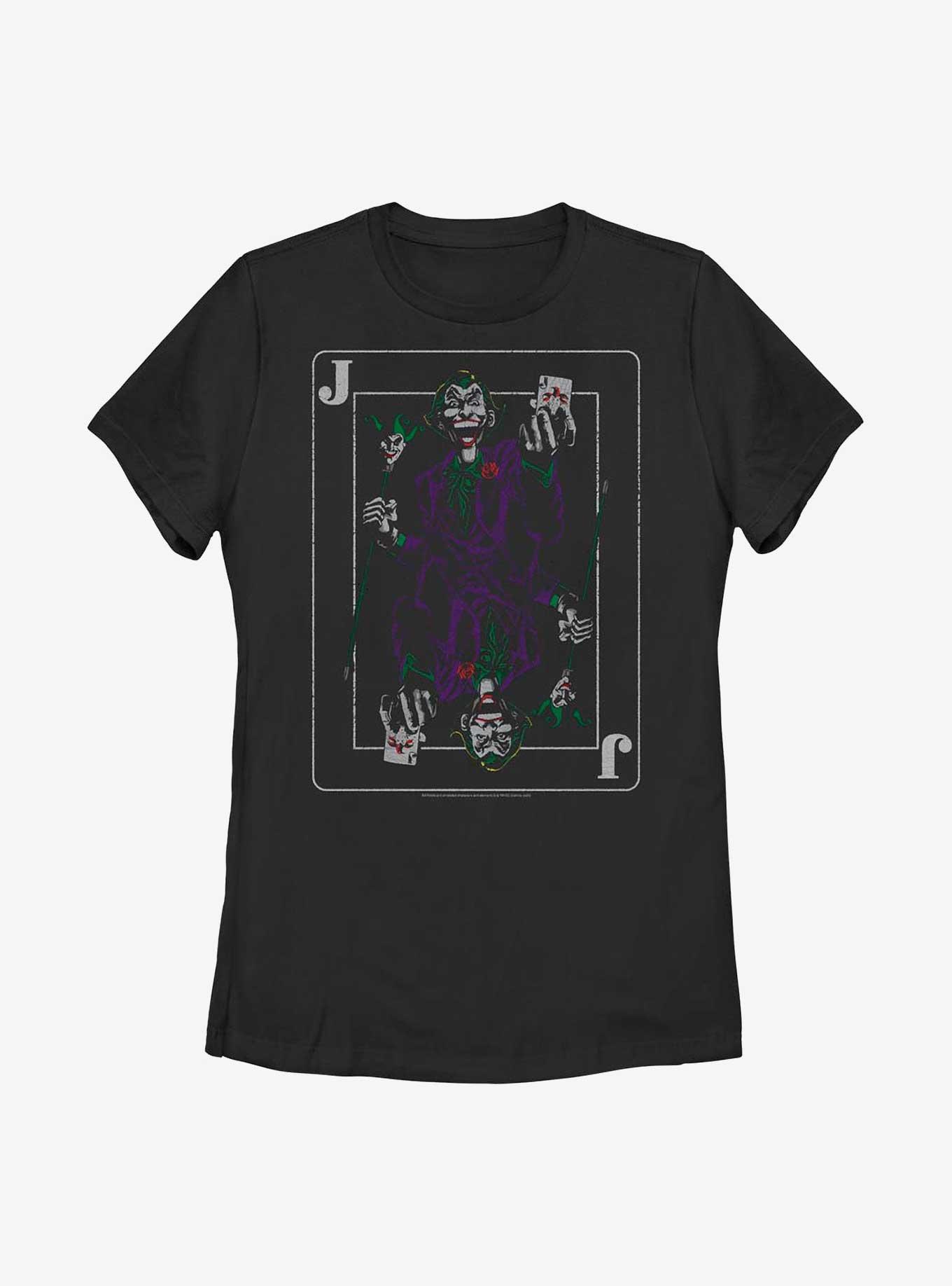 DC Comics Batman Joker's Wild Womens T-Shirt, BLACK, hi-res