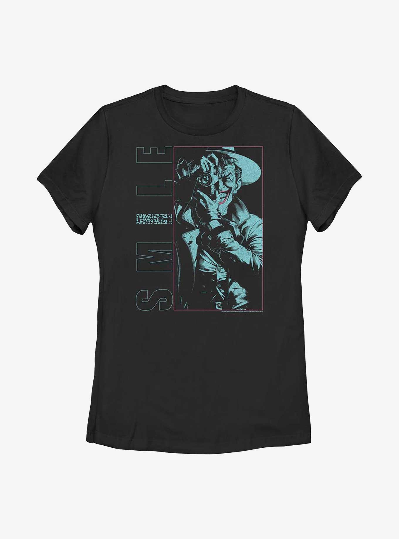 DC Comics Batman Smile Joker Womens T-Shirt