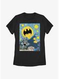 DC Comics Batman Starry Gotham Womens T-Shirt, BLACK, hi-res