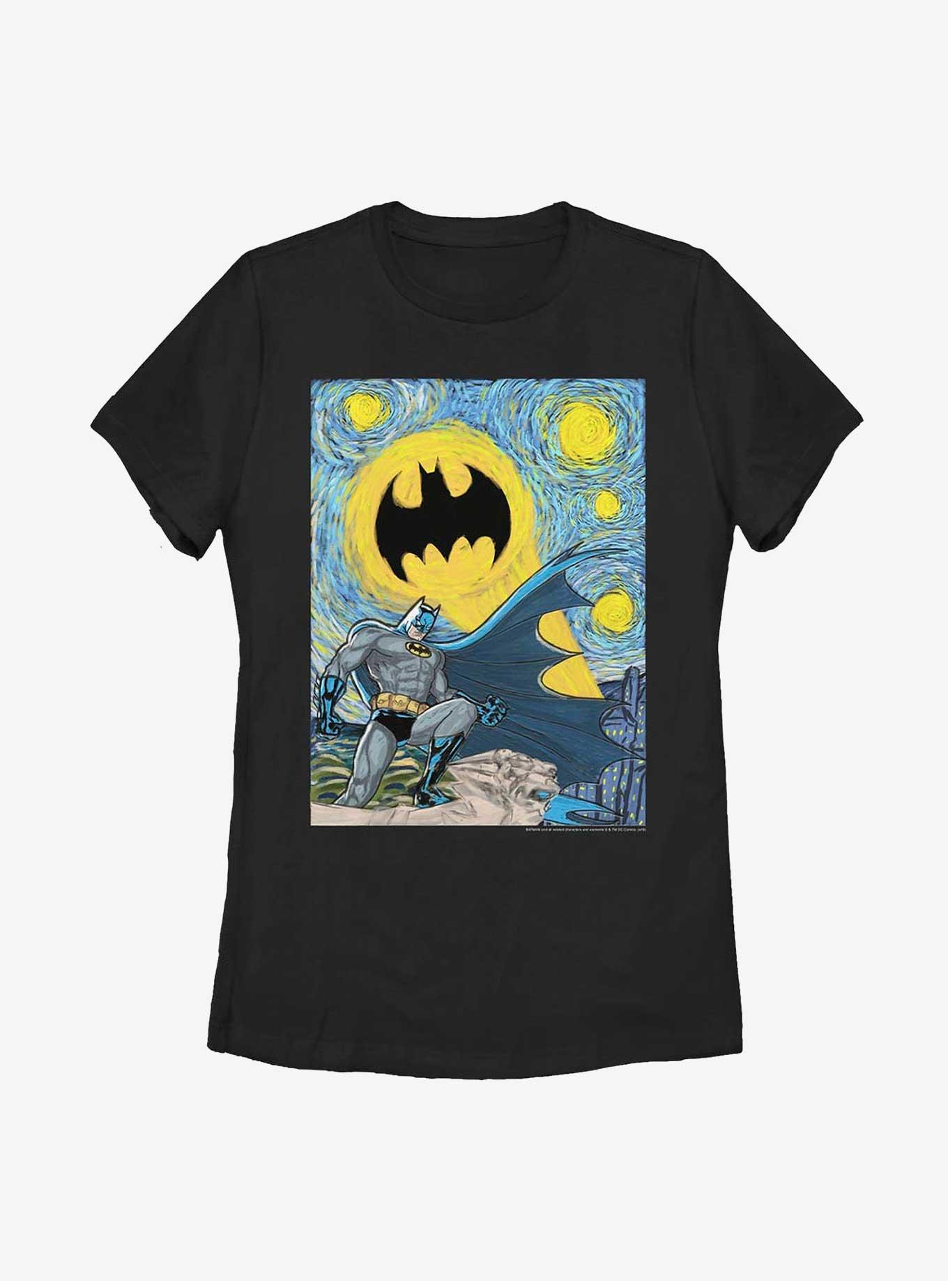 DC Comics Batman Starry Gotham Womens T-Shirt, , hi-res