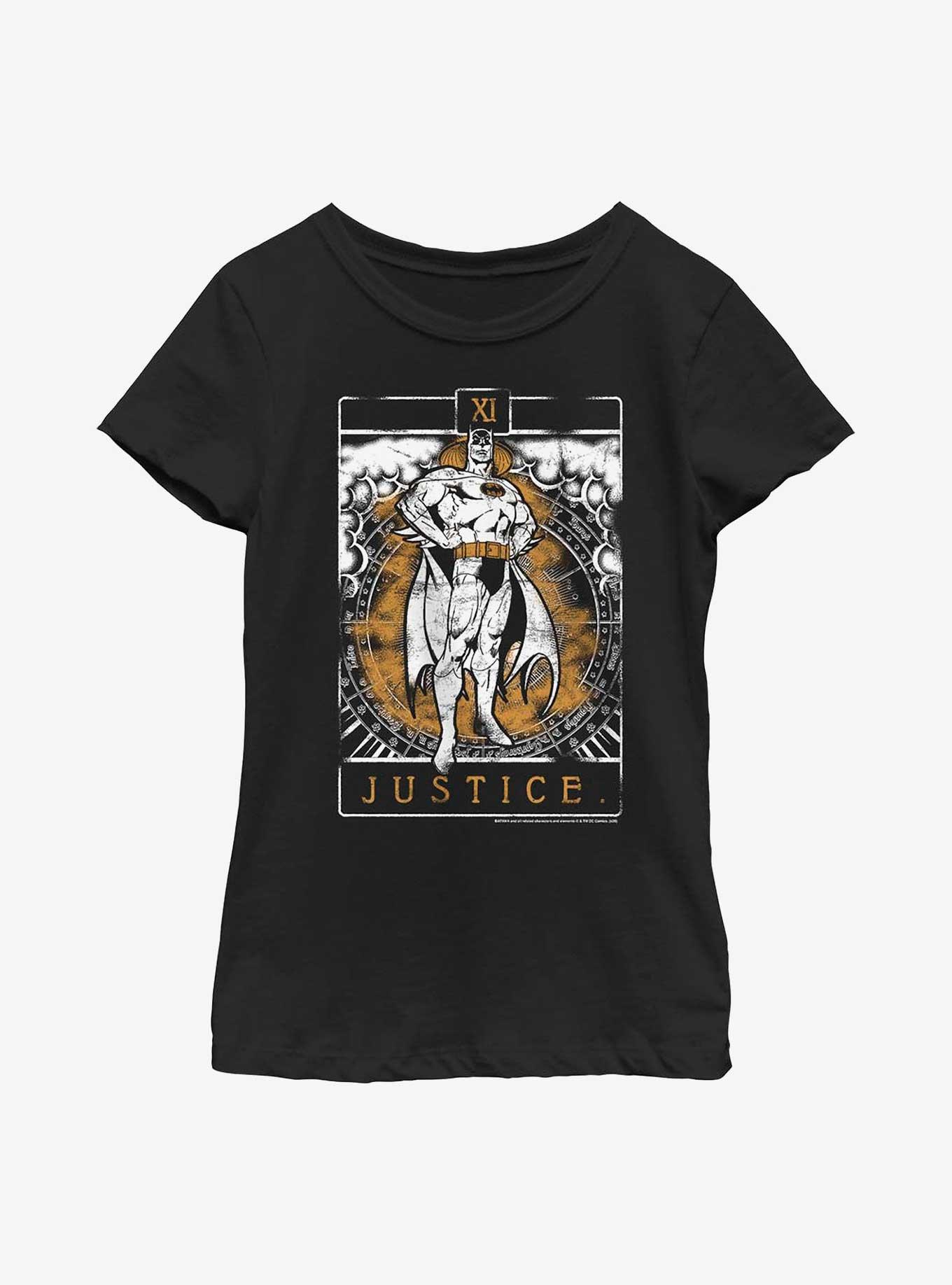 DC Comics Batman Justice Tarot Youth Girls T-Shirt, , hi-res