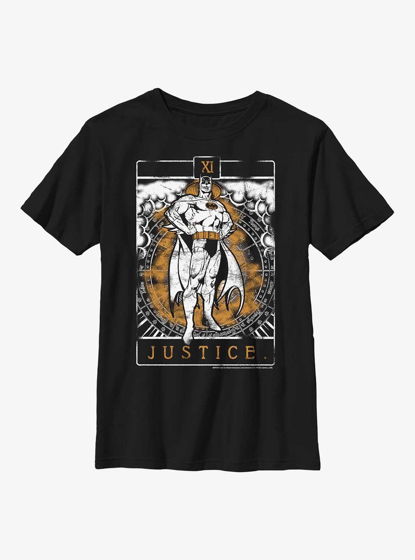DC Comics Batman Justice Tarot Youth T-Shirt, , hi-res