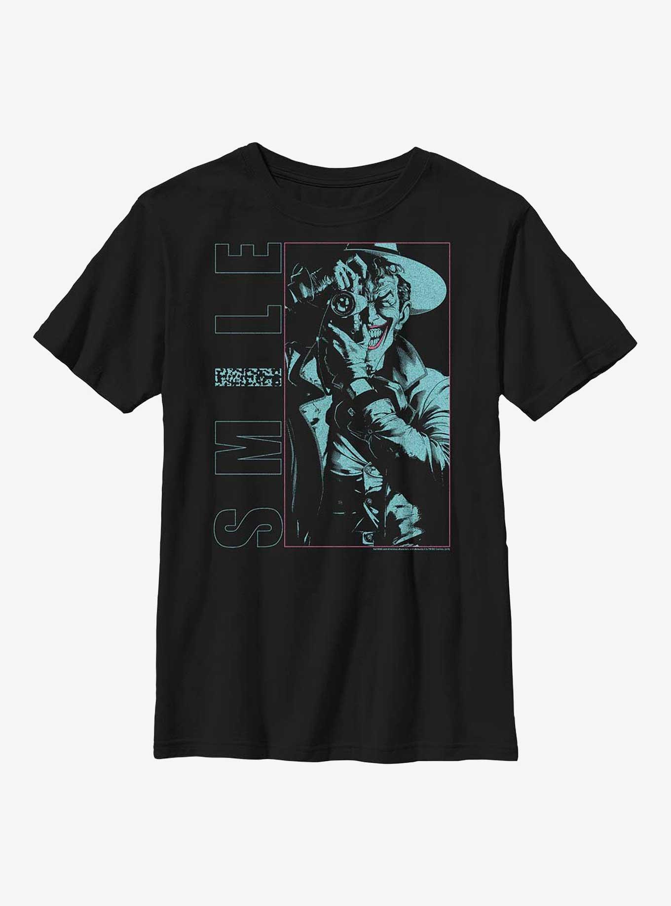 DC Comics Batman Smile Joker Youth T-Shirt