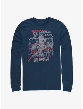 DC Comics Superman Kanji Krypton Fight Long-Sleeve T-Shirt, , hi-res