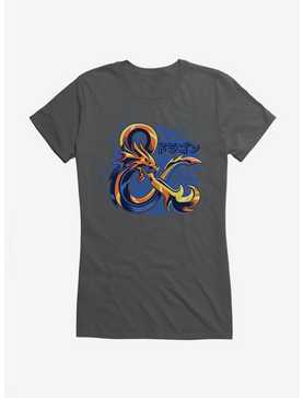 Dungeons & Dragons Gold Ampersand Asian Letters Girls T-Shirt, , hi-res