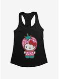 Hello Kitty Five A Day Strawberry Hat Womens Tank Top, , hi-res