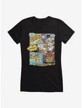 Gudetama Comic Strip Girls T-Shirt, , hi-res