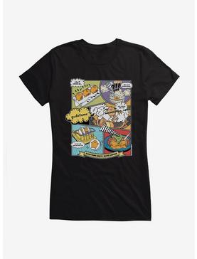 Gudetama Comic Strip Girls T-Shirt, , hi-res