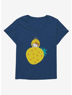 Hello Kitty Five A Day Rising Pineapple Womens T-Shirt Plus Size, , hi-res