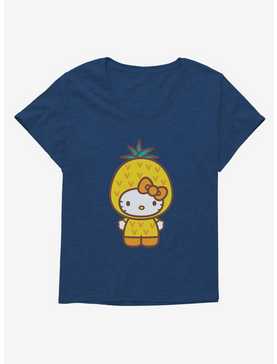 Hello Kitty Five A Day Wise Pineapple Womens T-Shirt Plus Size, , hi-res