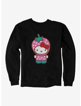 Hello Kitty Five A Day Strawberry Hat Sweatshirt, , hi-res