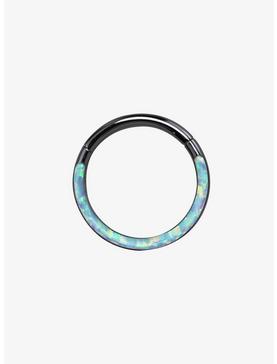 16G Steel Black Opal Finish Hinged Clicker, , hi-res