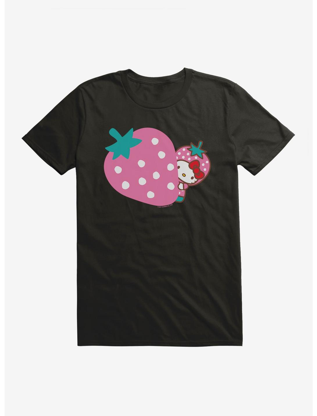 Hello Kitty Five A Day Pink Strawberry T-Shirt, , hi-res