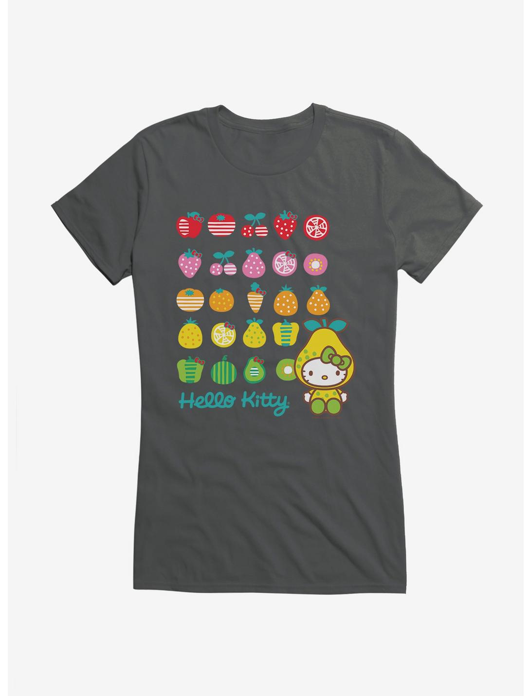 Hello Kitty Five A Day Healthy Logo Girls T-Shirt, , hi-res