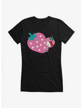 Hello Kitty Five A Day Pink Strawberry Girls T-Shirt, , hi-res