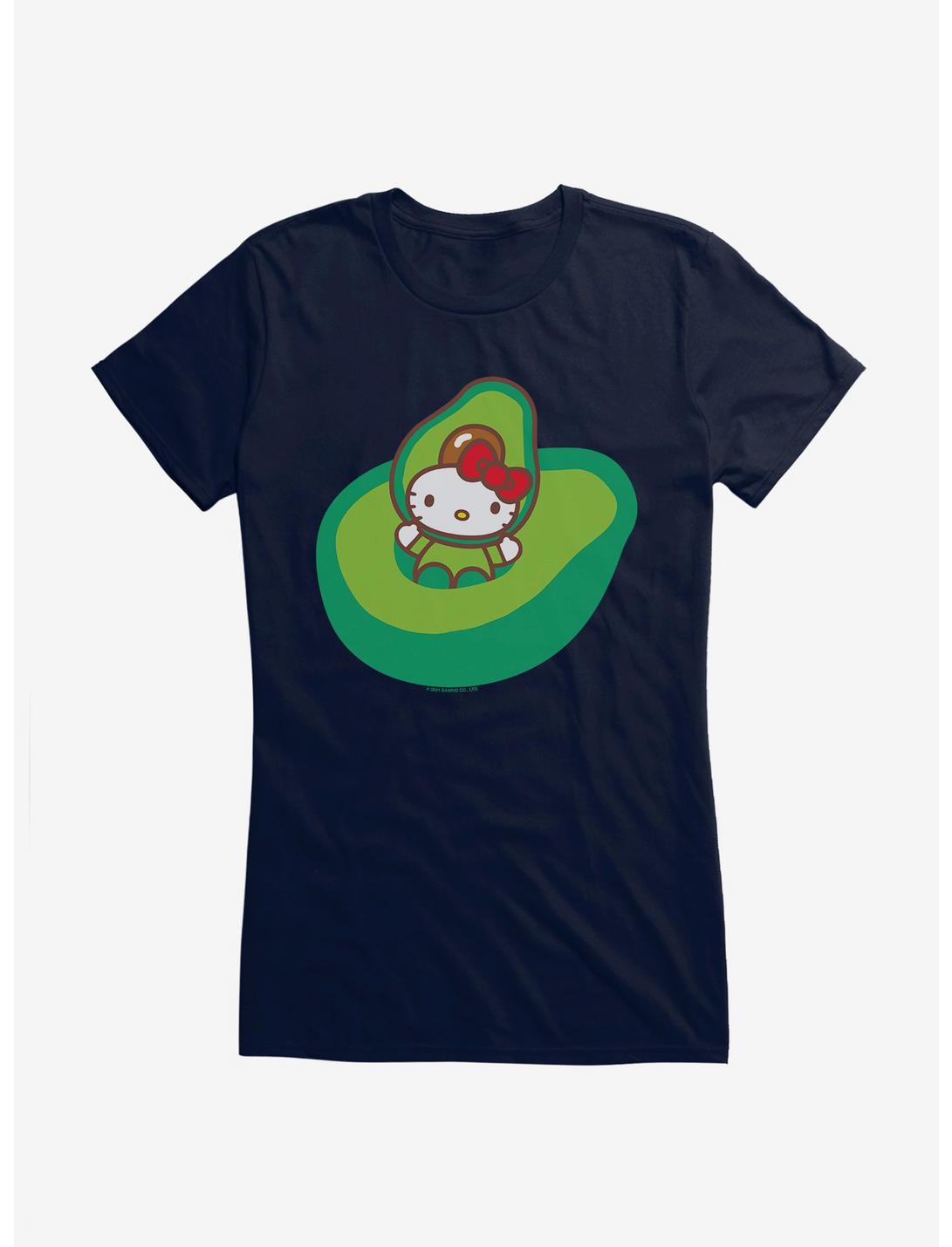 Hello Kitty Five A Day Playing In Avacado Girls T-Shirt, , hi-res