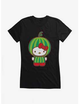 Hello Kitty Five A Day Watermelon Head Girls T-Shirt, , hi-res