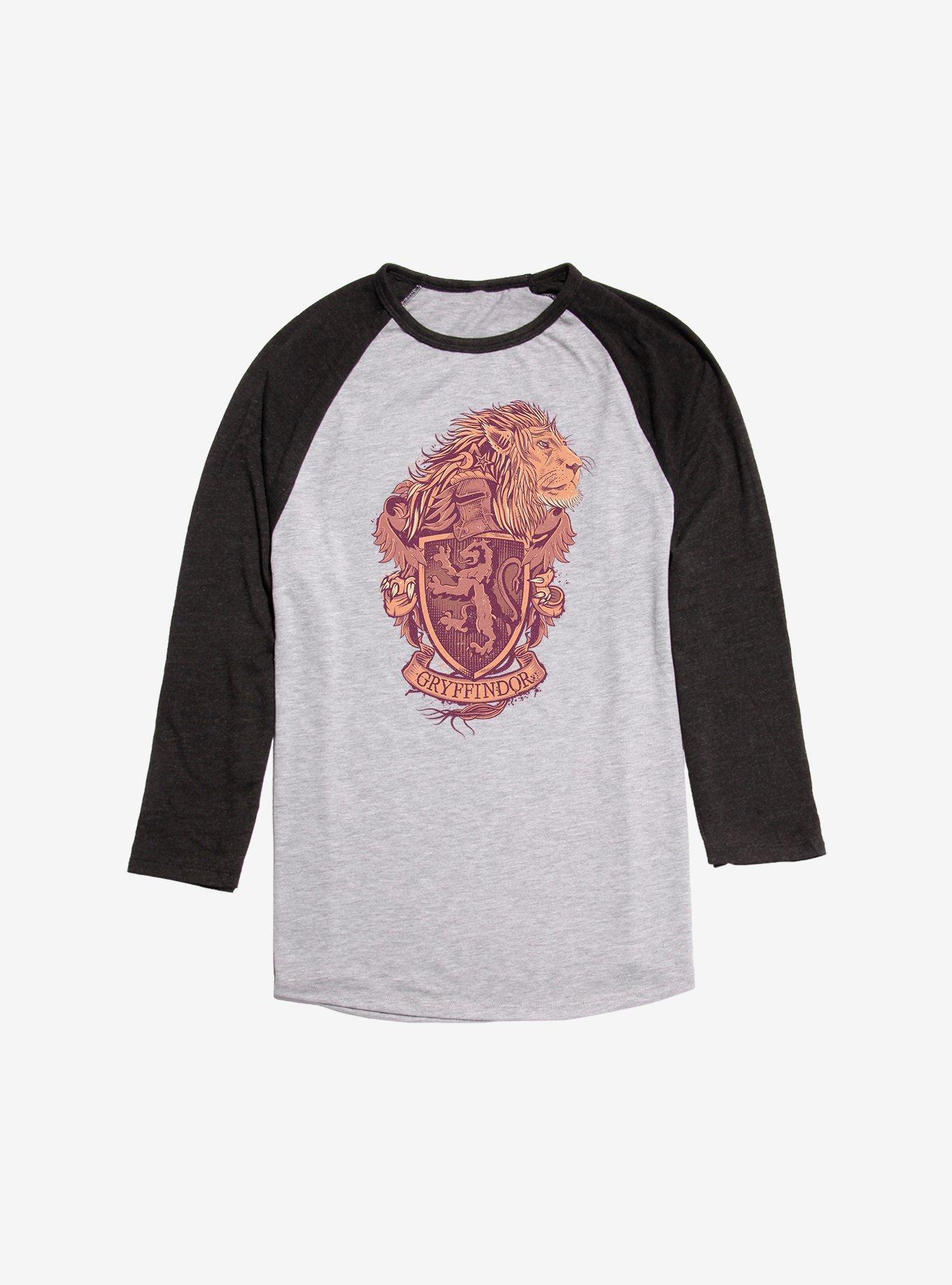 Harry Potter Gryffindor Emblem Raglan, , hi-res
