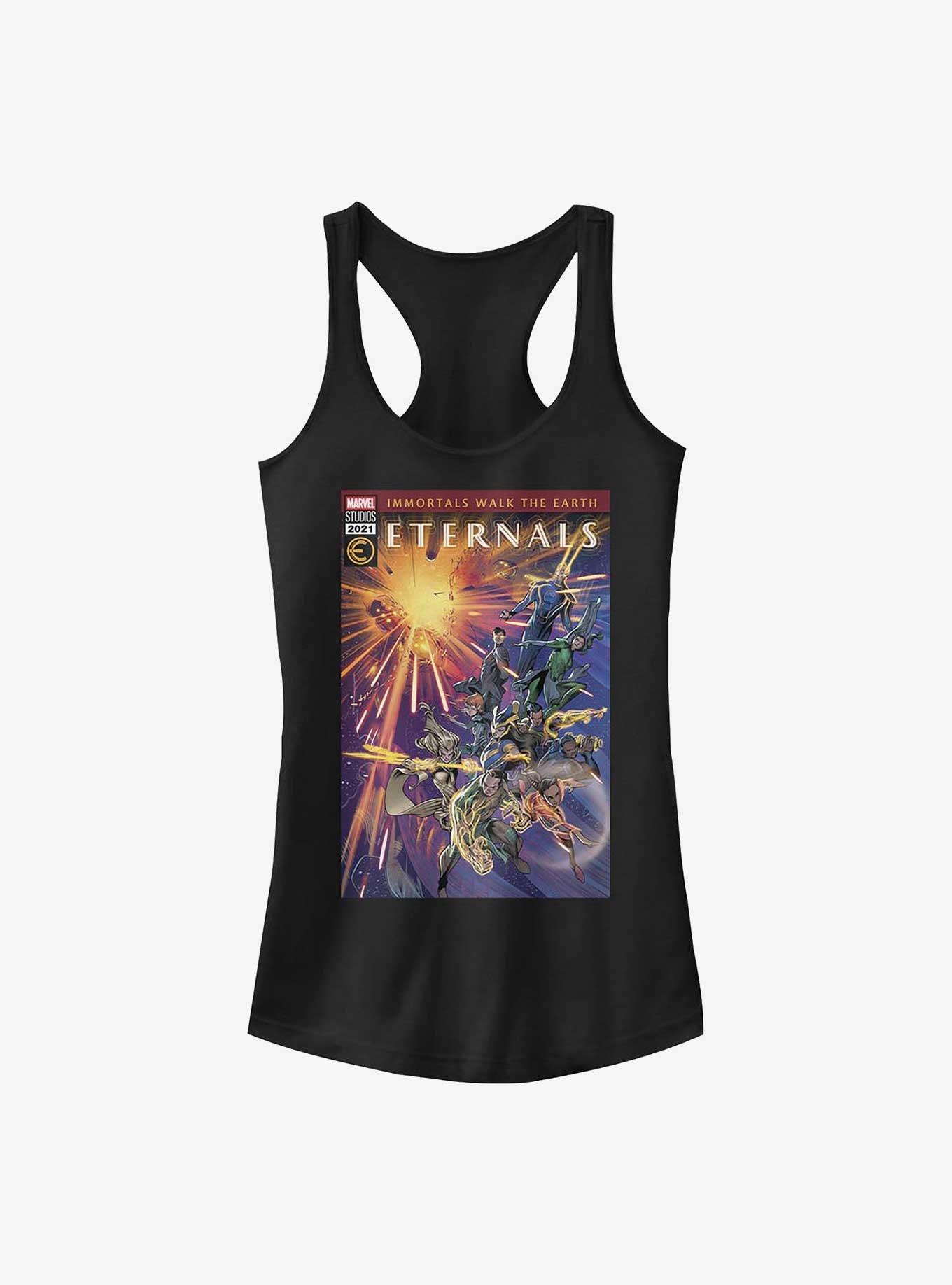 Marvel Eternals  Eternals Issue Girls Tank, BLACK, hi-res