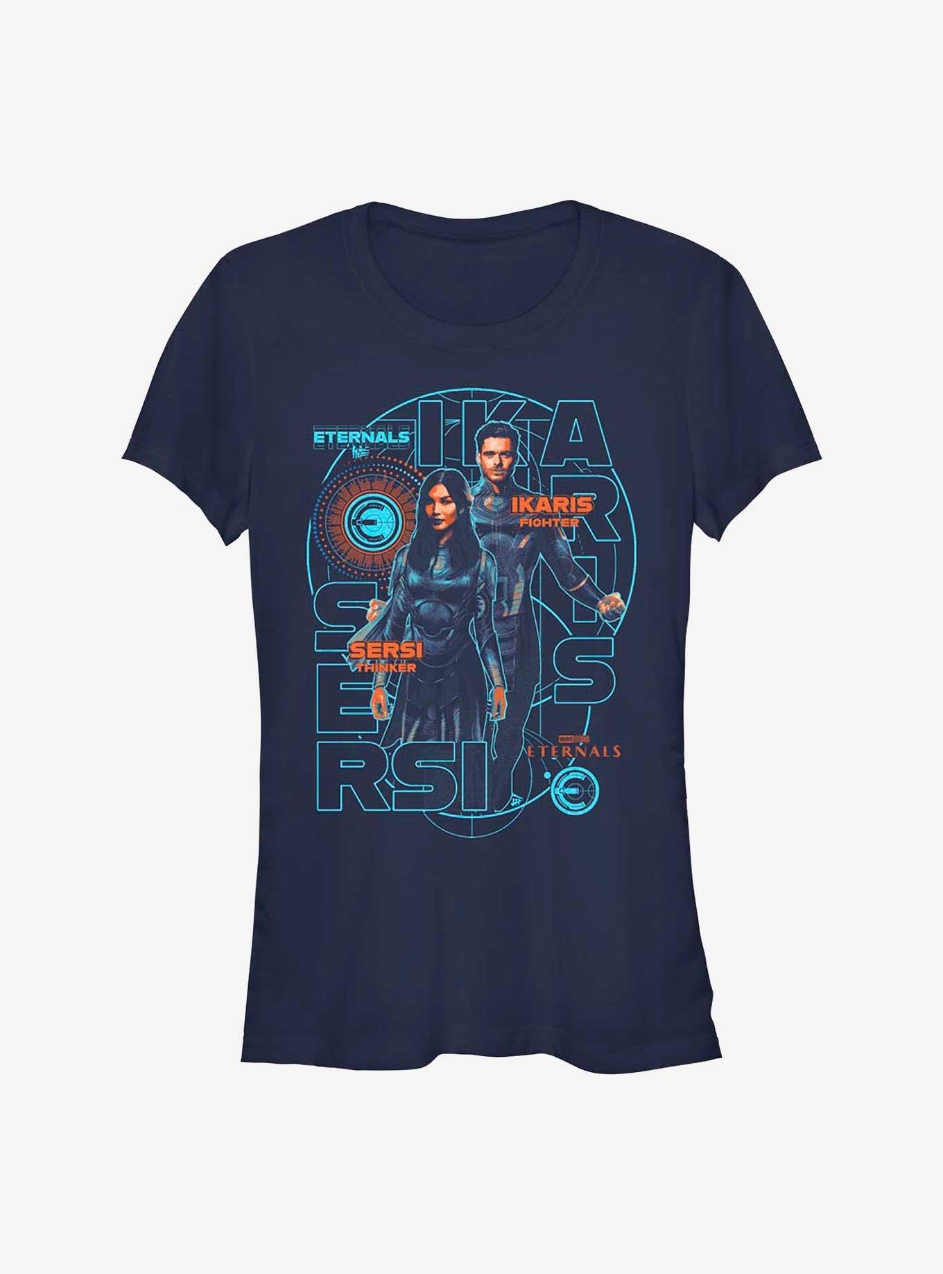 Marvel Eternals Eternal Team Girls T-Shirt, NAVY, hi-res