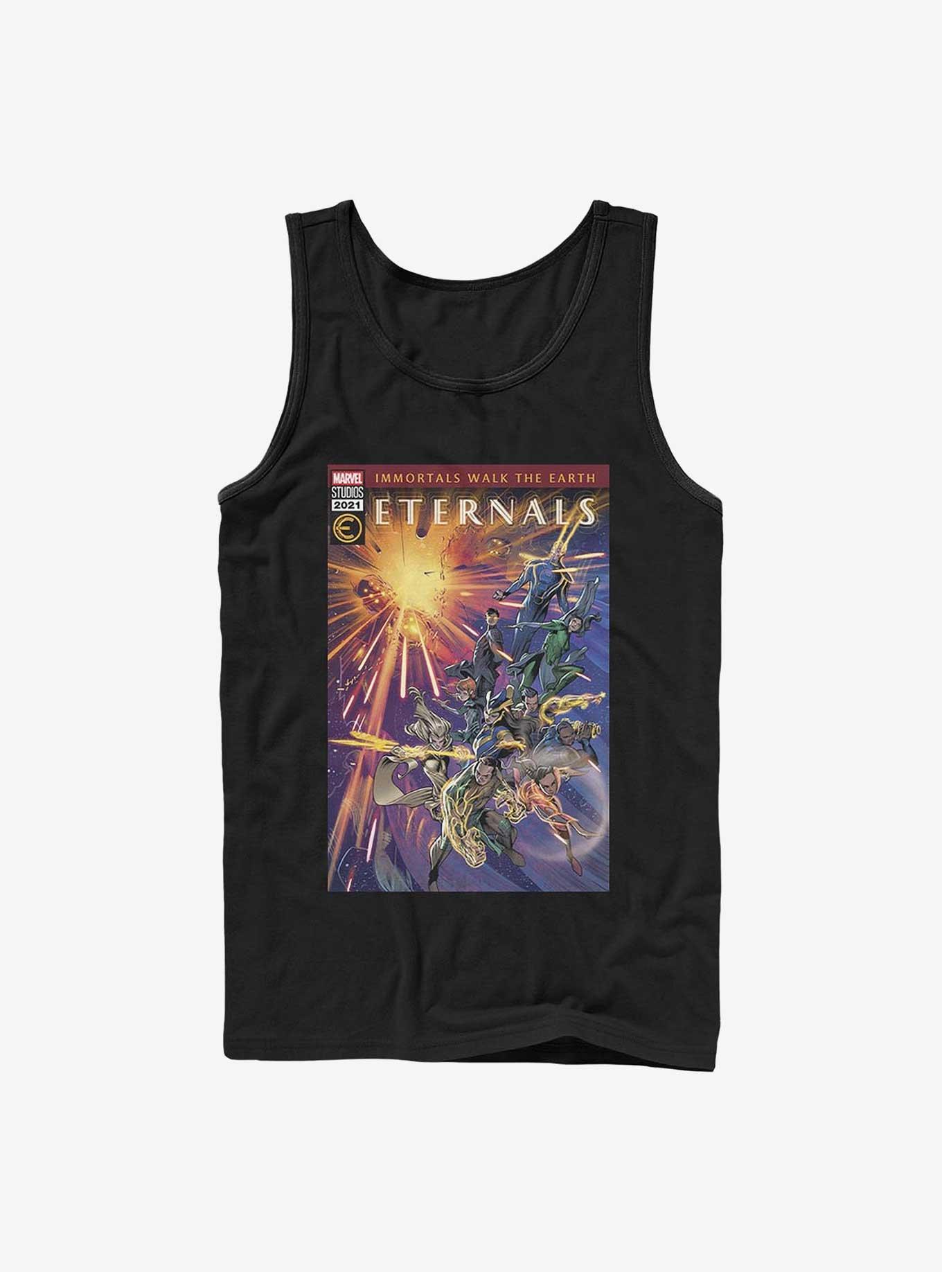 Marvel Eternals Eternals Issue  Tank, BLACK, hi-res