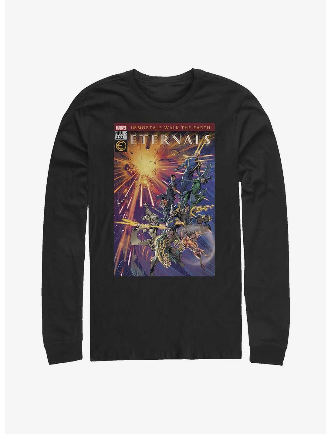 Marvel Eternals Eternals Issue Long-Sleeve T-Shirt, BLACK, hi-res