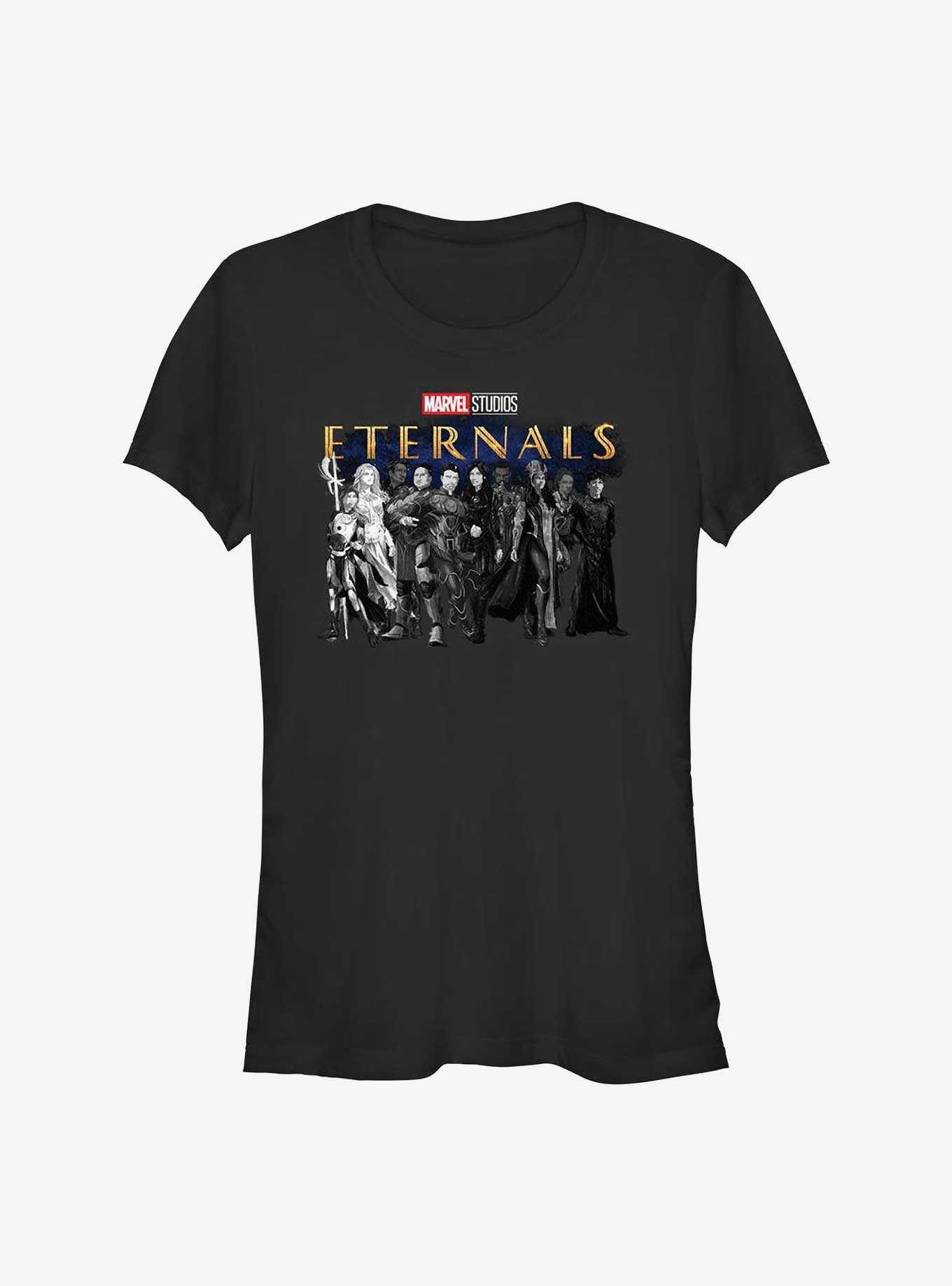 Marvel Eternals Heroes Lineup Girls T-Shirt, , hi-res