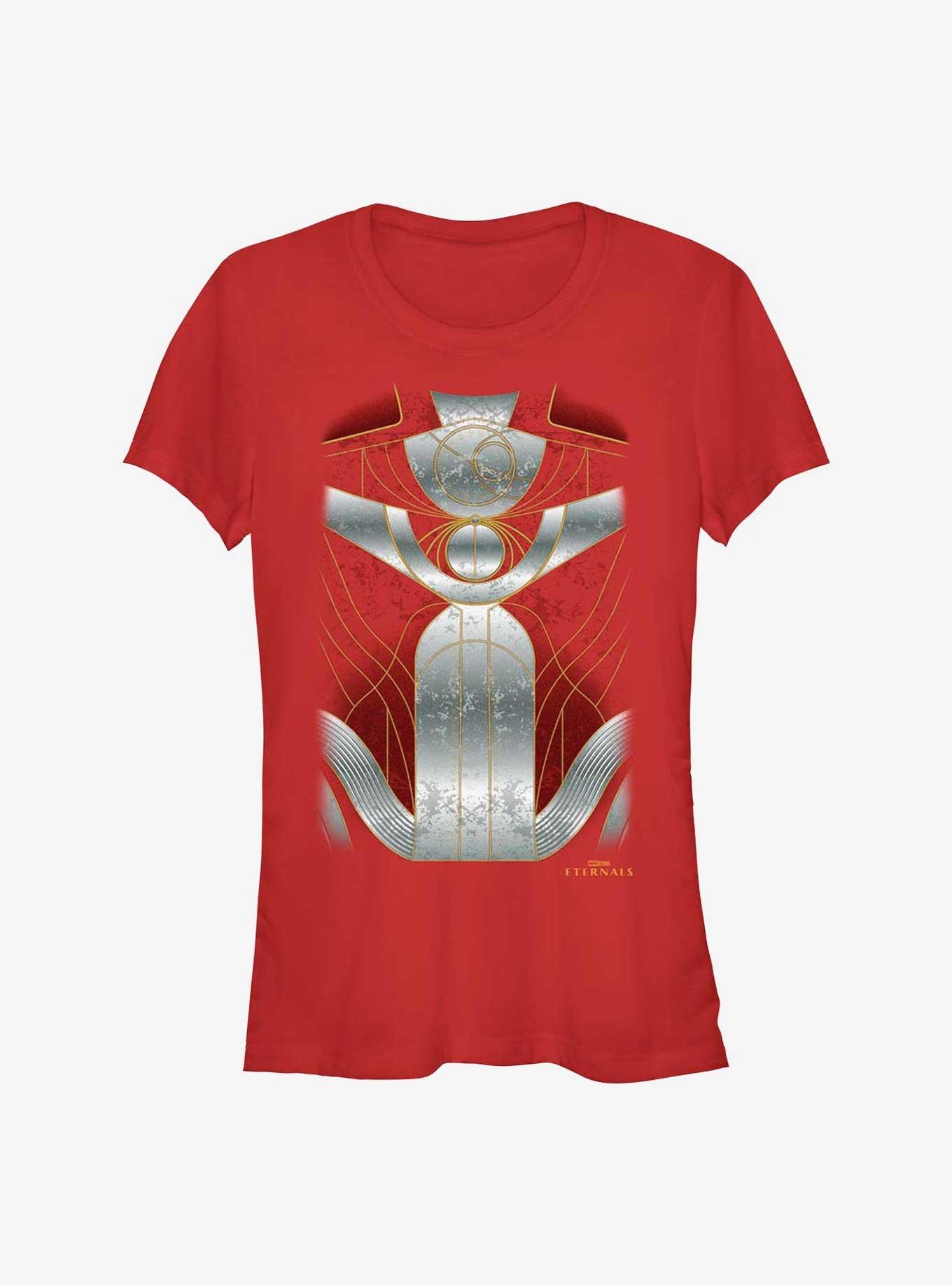 Marvel Eternals Makkari Costume Shirt Girls T-Shirt, RED, hi-res