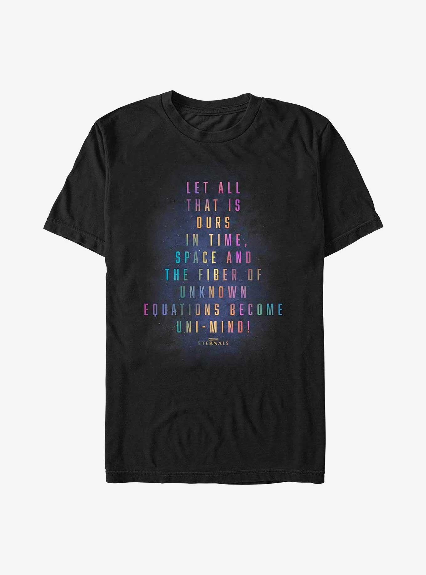 Marvel Eternals Our Oath T-Shirt, BLACK, hi-res