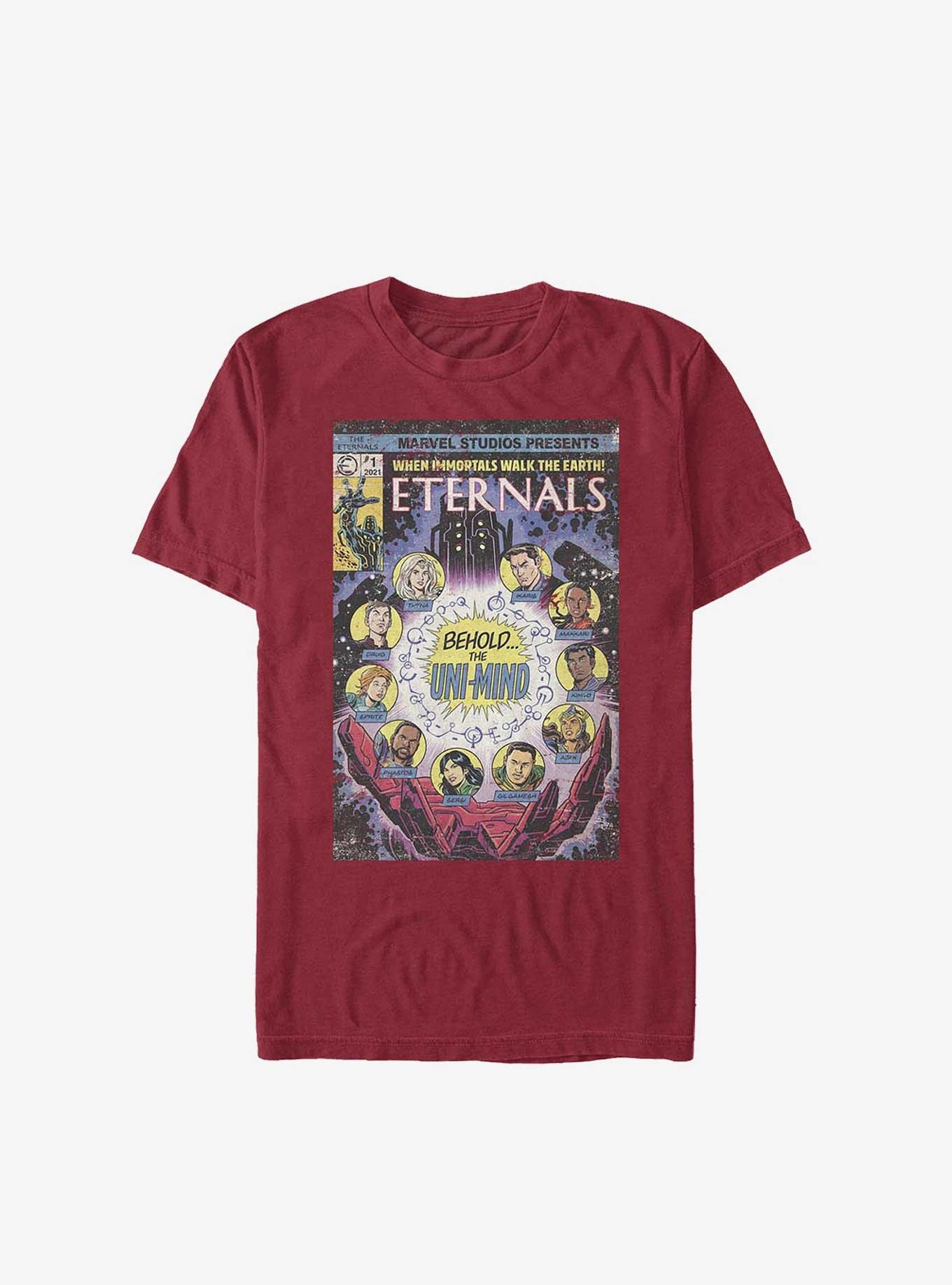 Marvel Eternals Vintage Comic Cover 2 T-Shirt, CARDINAL, hi-res