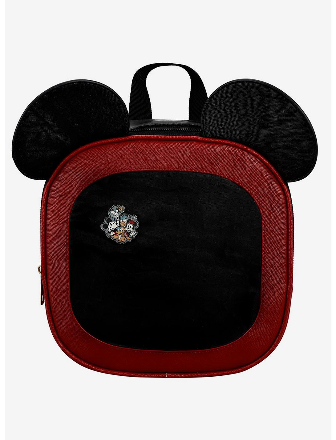 Disney Mickey Mouse Pin Collector Mini Backpack, , hi-res